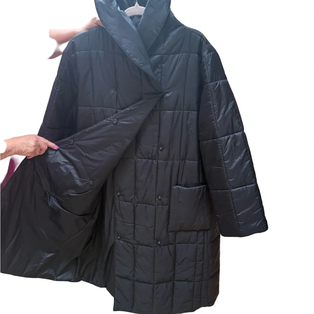 Eileen Fisher Down Jacket - Picture 3 of 4